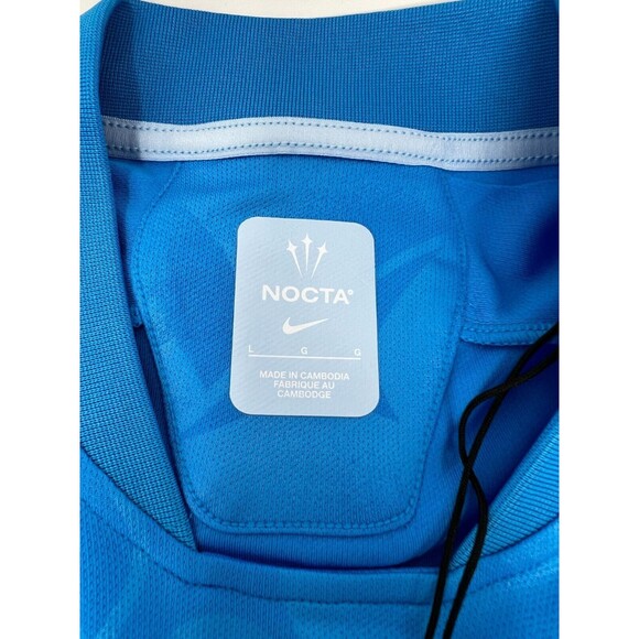 Nike x NOCTA Turks and Caicos Distant Regards Blue Home Jersey Size L DR2616-450 - Picture 9 of 10
